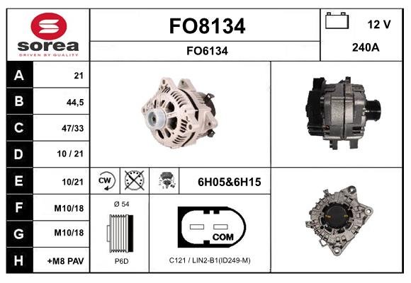 SNRA FO8134