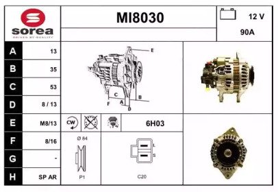 SNRA MI8030