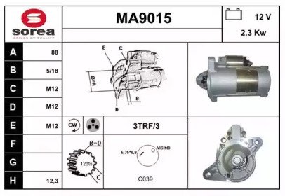 SNRA MA9015