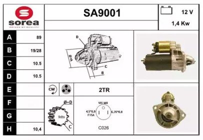 SNRA SA9001
