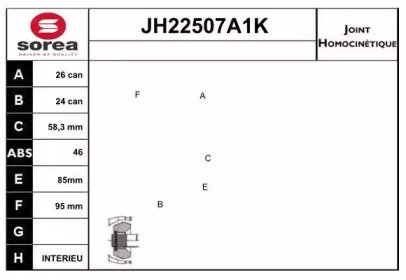 SNRA JH22507A1K