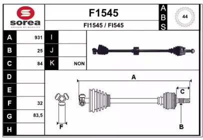 SNRA F1545