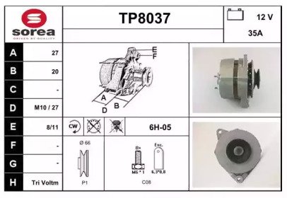 SNRA TP8037 SNRA TP8037