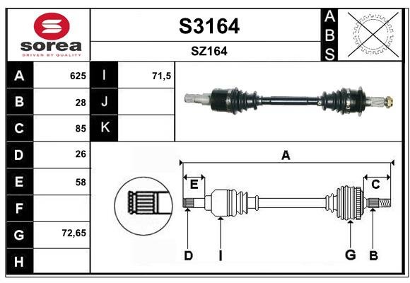 SNRA S3164