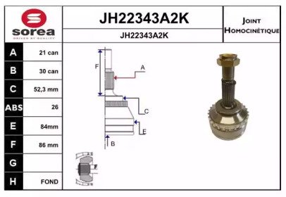 SNRA JH22343A2K