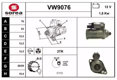 SNRA VW9076