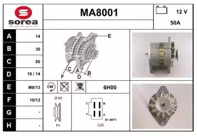 SNRA MA8001