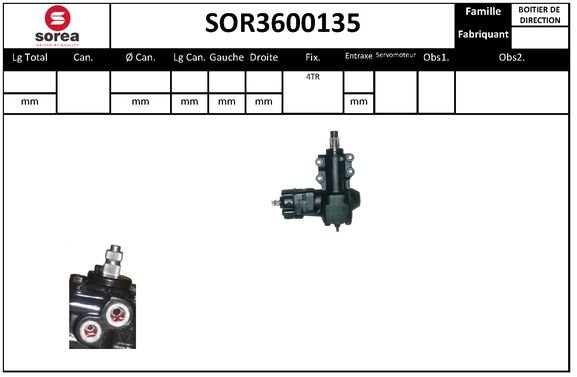 SNRA SOR3600135