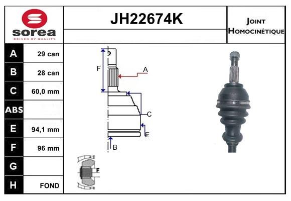 SNRA JH22674K