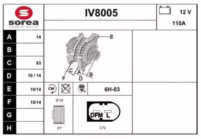 SNRA IV8005