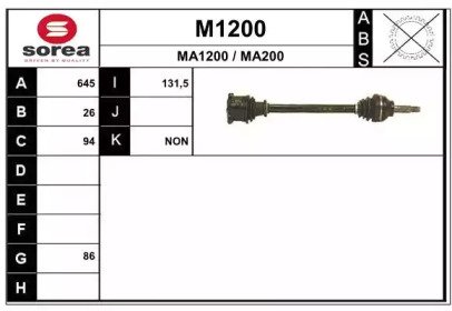 SNRA M1200