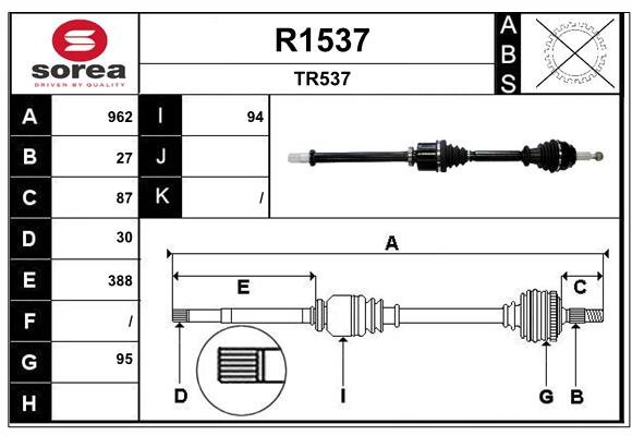 SNRA R1537 SNRA R1537