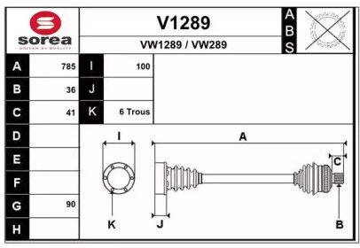 SNRA V1289