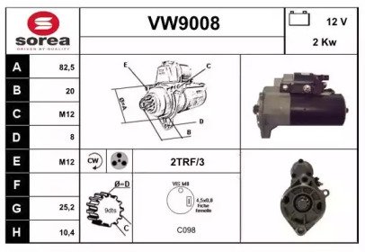 SNRA VW9008