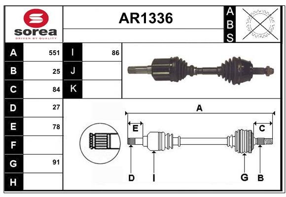 SNRA AR1336