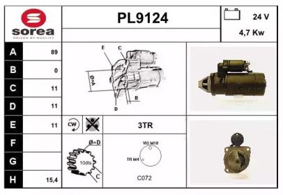 SNRA PL9124 SNRA PL9124