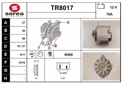 SNRA TR8017