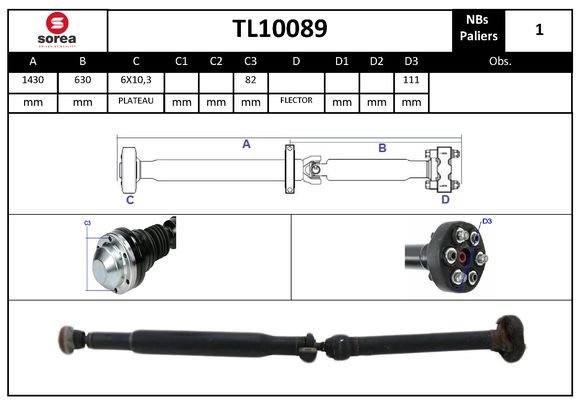 SNRA TL10089