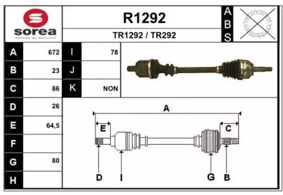 SNRA R1292 SNRA R1292