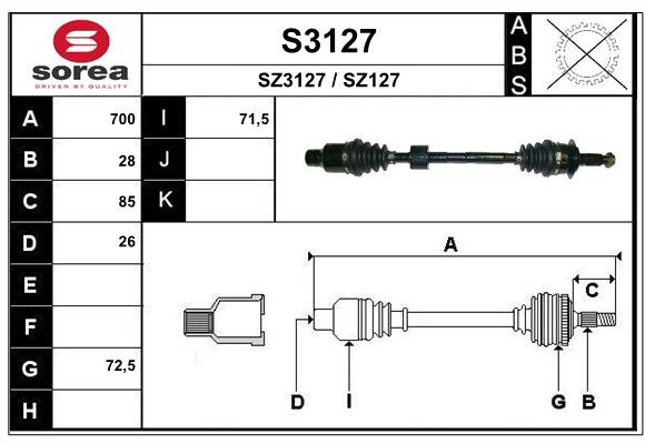 SNRA S3127