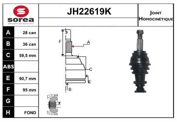 SNRA JH22619K