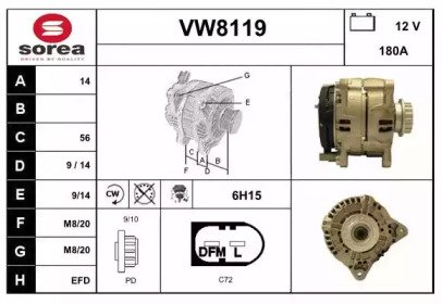 SNRA VW8119