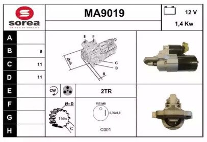 SNRA MA9019