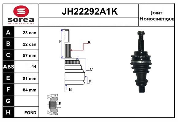 SNRA JH22292A1K