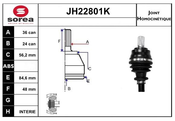 SNRA JH22801K