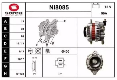 SNRA NI8085