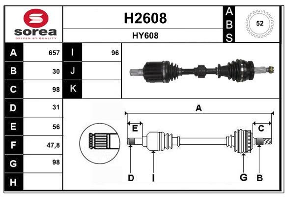 SNRA H2608