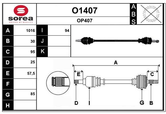 SNRA O1407 SNRA O1407
