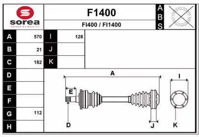 SNRA F1400