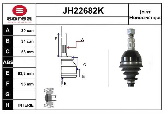 SNRA JH22682K