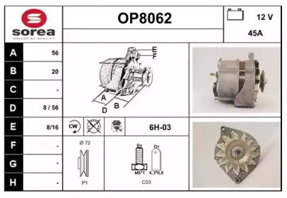 SNRA OP8062