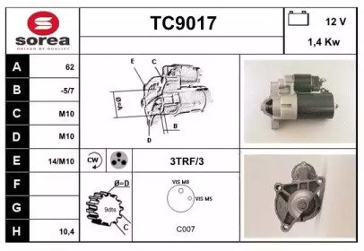 SNRA TC9017