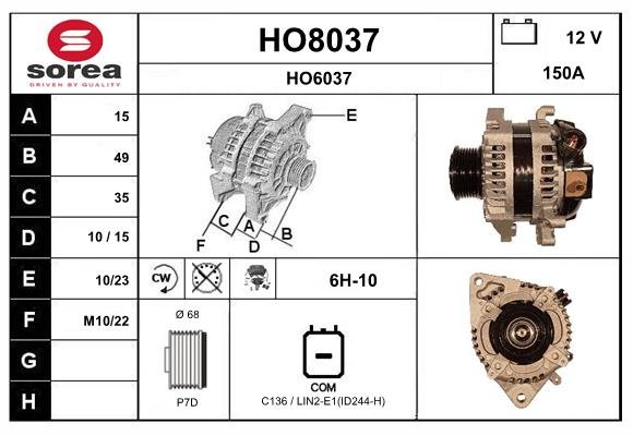 SNRA HO8037