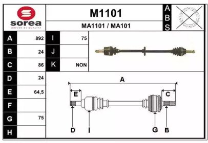 SNRA M1101