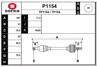 SNRA P1154 SNRA P1154