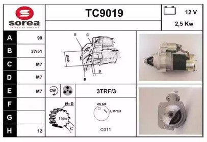 SNRA TC9019