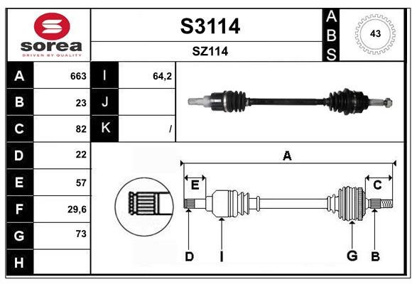 SNRA S3114