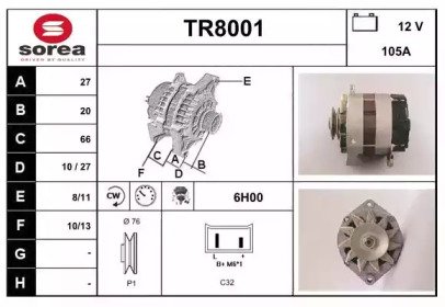 SNRA TR8001