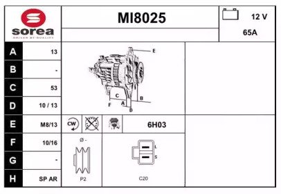 SNRA MI8025