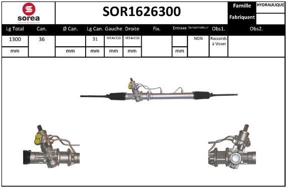 SNRA SOR1626300