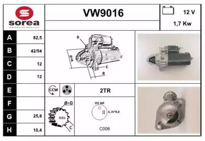 SNRA VW9016