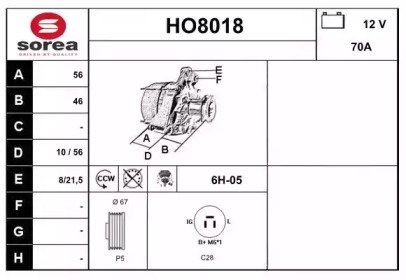 SNRA HO8018