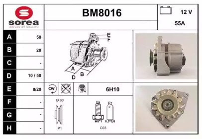 SNRA BM8016