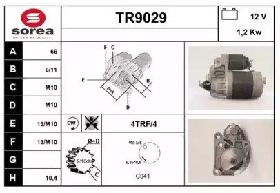 SNRA TR9029