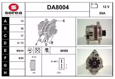 SNRA DA8004