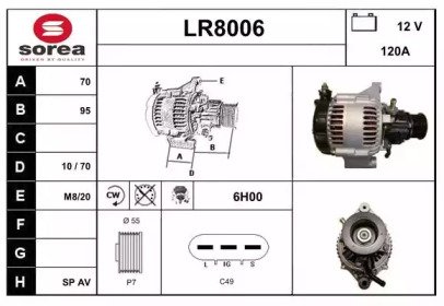 SNRA LR8006